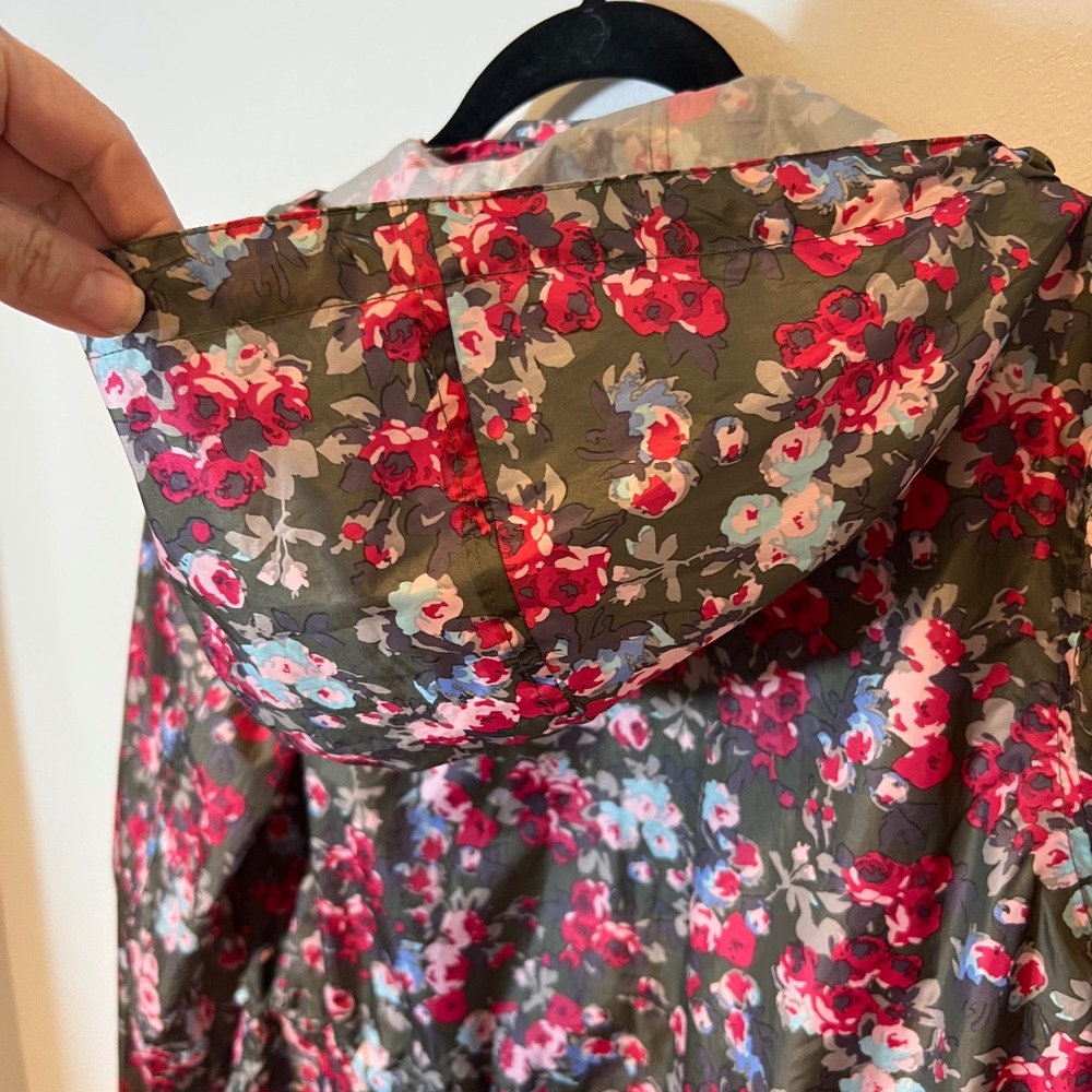 Joules Right As Rain Go Lightly Packable Rain Coat Waterproof Breathable Size 4 - Picture 15 of 16